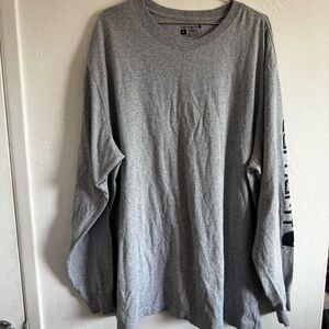 Men’s Carhartt Long Sleeve Grey T-Shirt